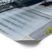 Betsy Ross Bridge Philadelphia Poster (Ecke)
