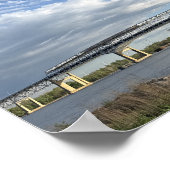 Betsy Ross Bridge Plakat (Ecke)