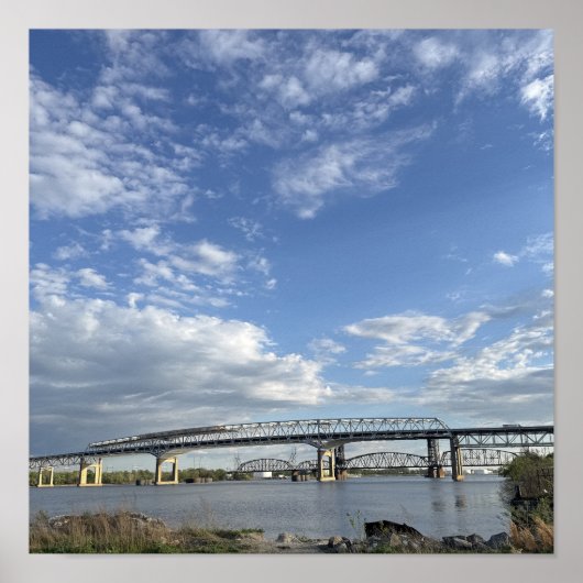 Betsy Ross Bridge Plakat (Vorne)