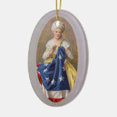 Betsy Ross, c1908, G. Liebscher Keramikornament (Links)