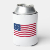Betsy Ross Can Cooler Dosenkühler (Kanne Vorderseite)
