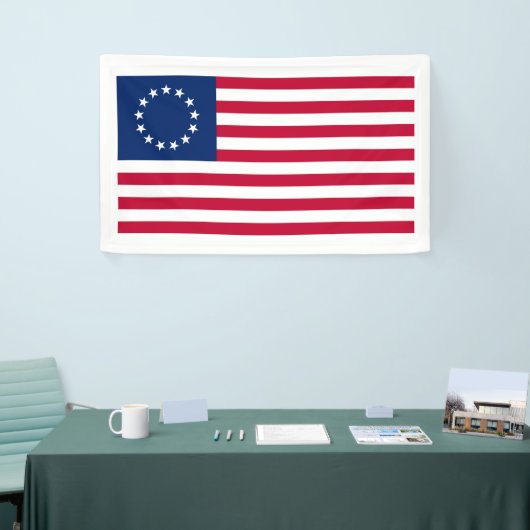 Betsy-Ross-Fahne  Banner (Messeveranstaltung)
