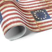 Betsy-Ross-Fahne Geschenkpapier (Rolleneckpunkt)