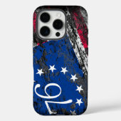 Betsy Ross Flag 1776 Patriotic 4. Juli Case-Mate iPhone Hülle (Rückseite)