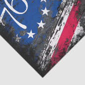 Betsy Ross Flag 1776 Patriotic 4. Juli Seidenpapier (Ausschnitt)