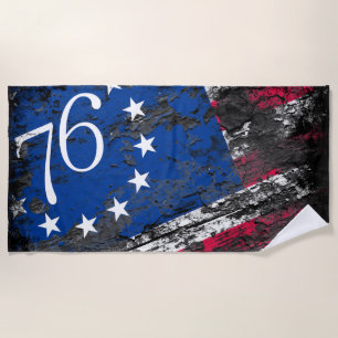Betsy Ross Flag 1776 Patriotic 4. Juli Strandtuch
