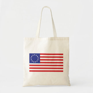 Betsy-Ross-Flag.-1776 Tragetasche