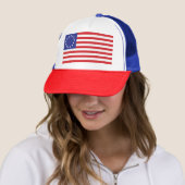 Betsy-Ross-Flag.-1776 Truckerkappe (Beispiel)