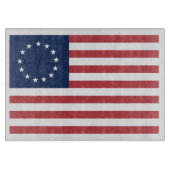 Betsy Ross Flag Design Cutting Board Schneidebrett (Vorderseite)