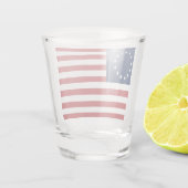 Betsy Ross Flag Design Shot-Glas Schnapsglas (Rückseite)