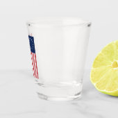 Betsy Ross Flag Design Shot-Glas Schnapsglas (Rechts)