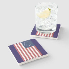 Betsy Ross Flag Design Stone Untersetzer
