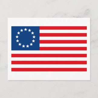 Betsy Ross Flag Postkarte