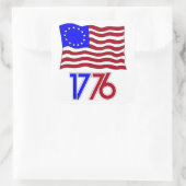 Betsy Ross Flag Sticker (Tasche)