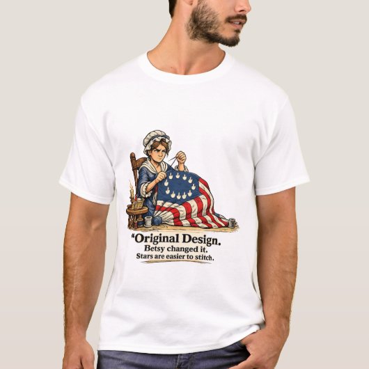 Betsy Ross Flag T-Shirt (Vorderseite)