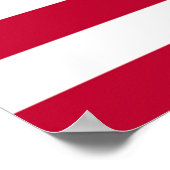 Betsy Ross Flag Vintag American Flag Poster Print (Ecke)