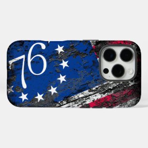 Betsy Ross Flagge 1776 Patriotisches 4. Juli iPhone 16 Pro Hülle