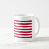 Betsy Ross Flagge Kaffeetasse (VorderseiteRechts)