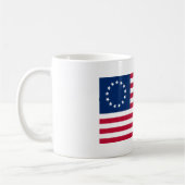 Betsy Ross Flagge Kaffeetasse (Links)