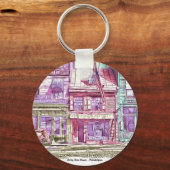 Betsy Ross House Philadelphia Schlüsselanhänger (Vorderseite)