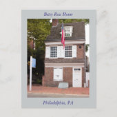 Betsy Ross House Postcard Postkarte (Vorderseite)
