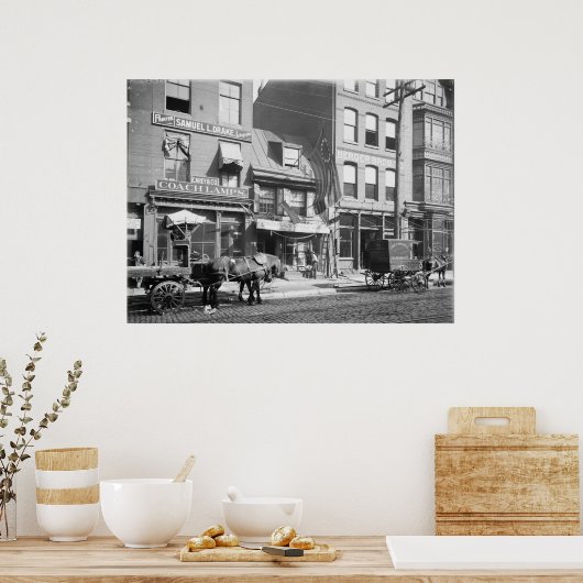 Betsy Ross House Poster (Küche)