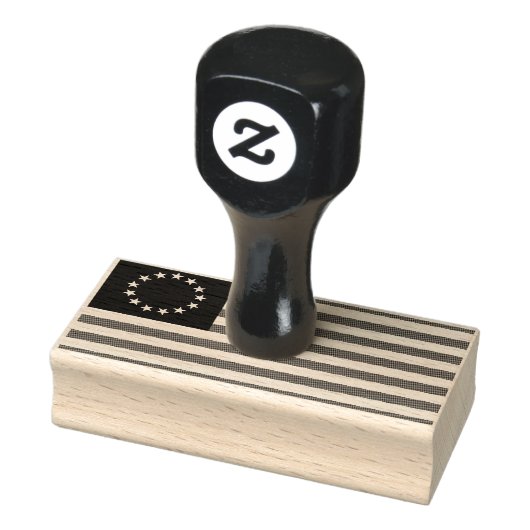 Betsy Ross Old Glory American USA Flag Gummistempel (Stempel)