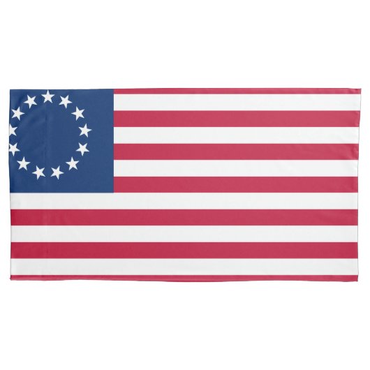 Betsy Ross Old Glory American USA Flag Kissenbezug (Vorderseite)
