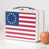 Betsy Ross Old Glory American USA Flag Metall Brotdose (Beispiel)