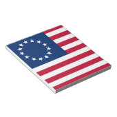 Betsy Ross Old Glory American USA Flag Notizblock (angewinkelt)