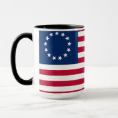 Betsy Ross Old Glory American USA Flag Tasse (Links)