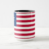 Betsy Ross Old Glory American USA Flag Tasse (Zentrum)