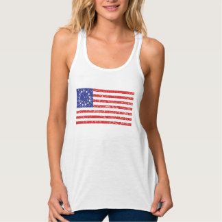 Betsy Ross Original American Flag 1776 Tank Top