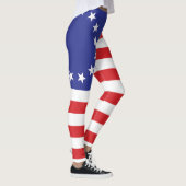Betsy Ross Originalflagge Leggings (Rechts)