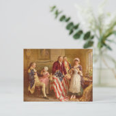 Betsy Ross Postcard Postkarte (Stehend Vorderseite)