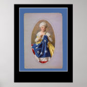 Betsy Ross und das Flag-Poster Poster (Vorne)