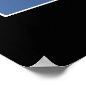 Betsy Ross und der Flaggenposter Poster (Ecke)
