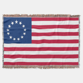 Betsy Ross United Staaten Flag Circa 1777 Decke