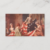 Betsy Ross Visitenkarte (Vorderseite)