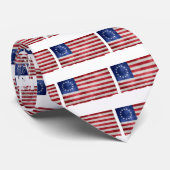 Betsy- Rossflaggen-Schmutz Krawatte (Gerollt)