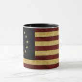Betsy- Rossflaggen-Tasse Tasse (Zentrum)