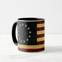 Betsy- Rossflaggen-Tasse