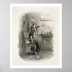Betsy Trotwood, von "Charles Dickens: A Gossi Poster