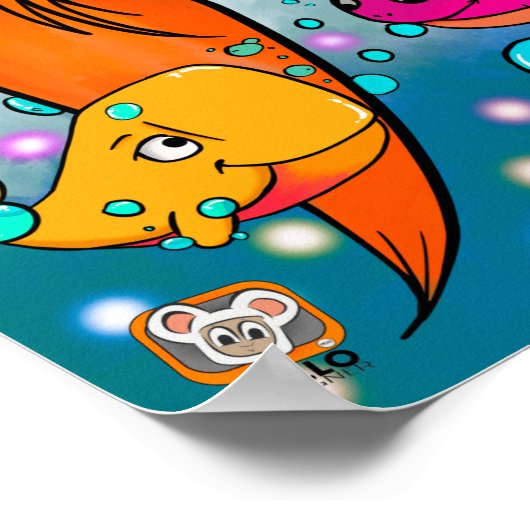 Betsy's World Print, Value Poster Paper (Matte) (Ecke)