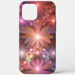 Bett aus Blumen Bunt Glänzende Abstrakte Fraktal K Case-Mate iPhone Hülle