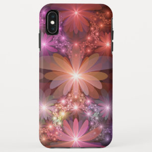 Bett aus Blumen Bunt Glänzende Abstrakte Fraktal-K Case-Mate iPhone Hülle