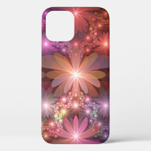Bett aus Blumen Bunt Glänzende Abstrakte Fraktal K Case-Mate iPhone Hülle