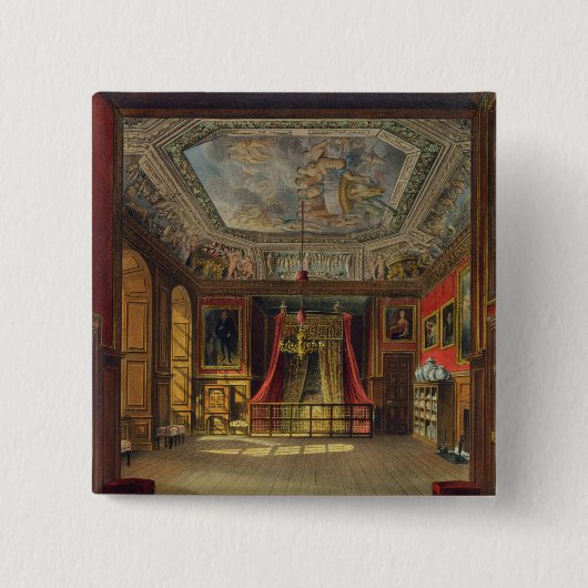 Bett der Königin-Anne, Windsor Schloss, von Button (Vorderseite)