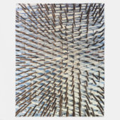 BETT DER NAGEL-FLEECE-DECKE FLEECEDECKE (Vorderseite)