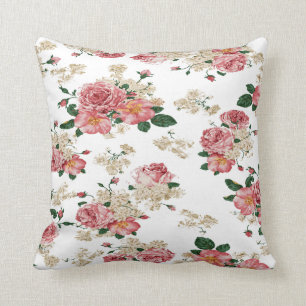 Bett der Rosen Kissen